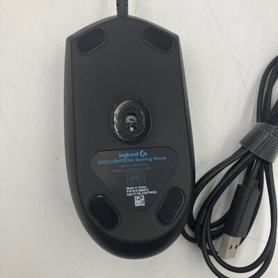 【なんば店】中古  Logicool G203 LIGHTSYNC Gaming Mouse G203-BK 146968 