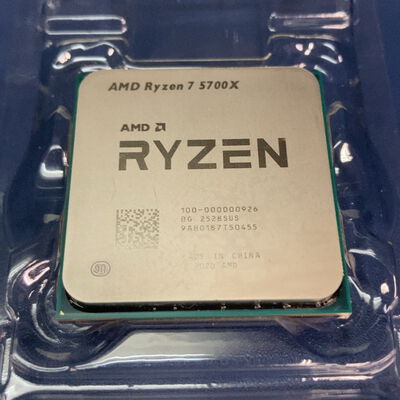 【前橋ｲﾝﾀｰｱｶﾏﾙ店】中古  AMD Ryzen 7 5700X (AM4/3.4GHz/36M/C8/T16/65W) 150182 