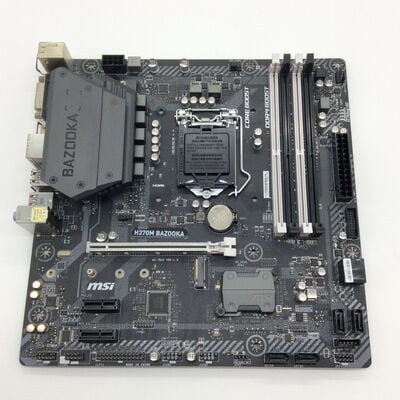 【浜松店】中古  MSI H370M BAZOOKA (H370 1151 mATX DDR4) 137011 