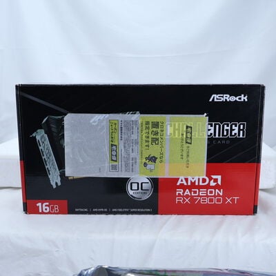 【通販センター】中古  ASRock RX7800XT CL 16GO(RX7800XT Challenger OC) 3470003259 