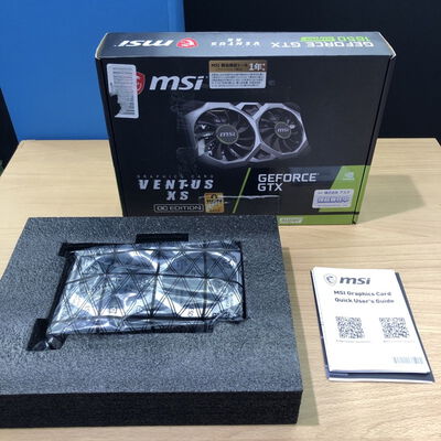 【甲府飯田店】中古  MSI GeForce GTX1650 SUPER VENTUS XS OC (GTX1650 SUPER 4GB) 141897 