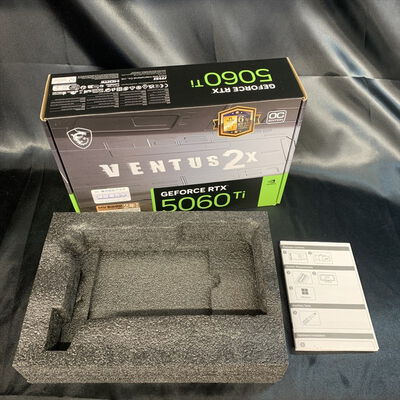 【横浜駅前店】中古  MSI GeForce RTX 5060 Ti 8G VENTUS 2X OC PLUS (RTX5060Ti 8G) 3400009443 