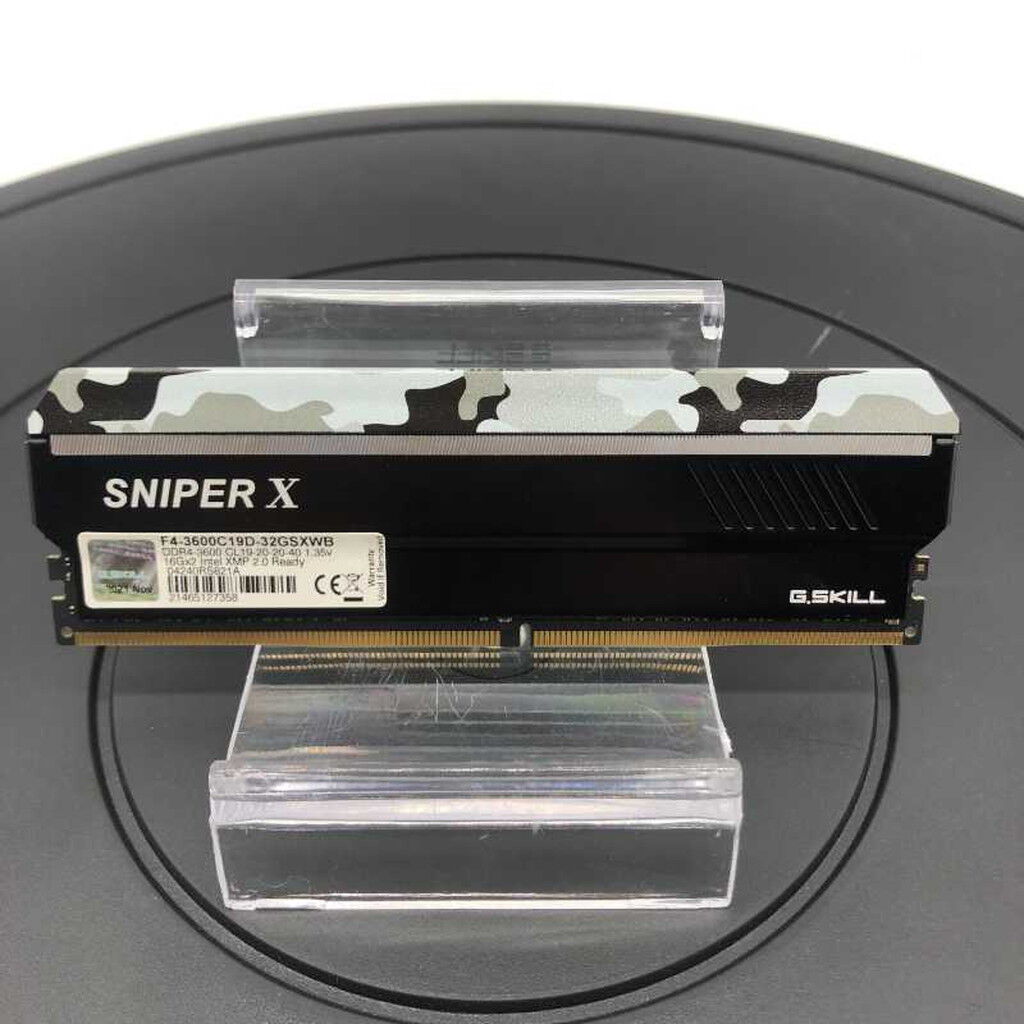 G.skill F4-3600C19D-32GSXWB 16G×2 その② Amazon | G.Skill Sniper X F4-3600C19D-32GSXWB (DDR4-3600 16GB×2