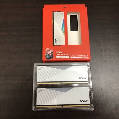 【福山ココローズ店】中古  ADT AX5U6000C3032G-DCLARWH-DP(DDR5-6000 32GBx2) 5090001068 