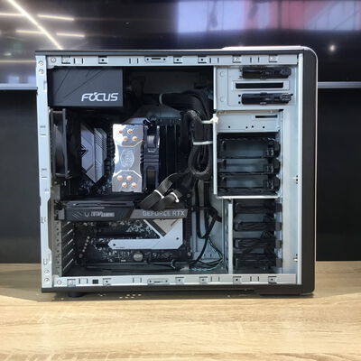【松山環状枝松店】中古  Tsukumo G-GEAR GA5A-H204/XT(Ryzen7 5800X/32GB/SSD2TB/DVDマルチ/RTX3070 8GB/W11P) 4560001872 
