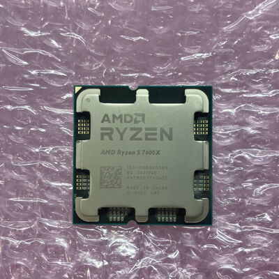 【博多店】中古  AMD Ryzen 5 7600X (AM5/4.7GHz/38M/C6/T12/105W 152464 