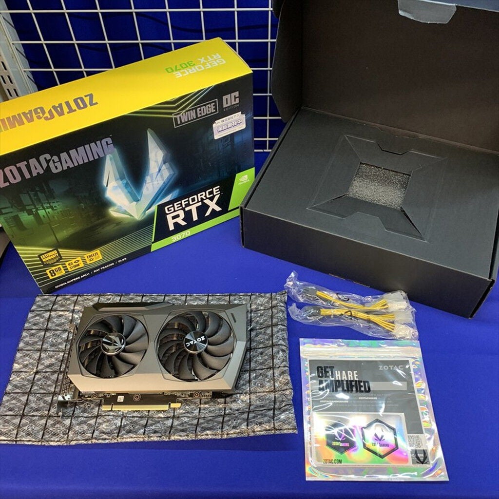 中古 ZOTAC GAMING GeForce RTX 3070 Twin Edge OC LHR ZT-A30700H