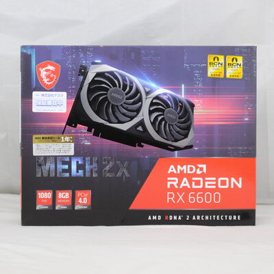 中古  MSI Radeon RX 6600 MECH 2X 8G（RX6600 8GB） 3480033718 
