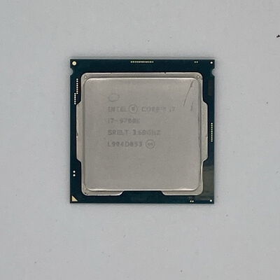 【八王子店】中古  INTEL Core i7 9700K (1151/3.60GHz/12M/C8/T8) 138481 