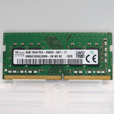 【札幌店】中古  PC4-21300 8GB ノート用(DDR4-2666) 150695 