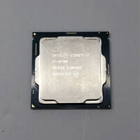 中古  INTEL Core i7 8700 (1151/3.20GHz/12M/C6/T12) 136198 