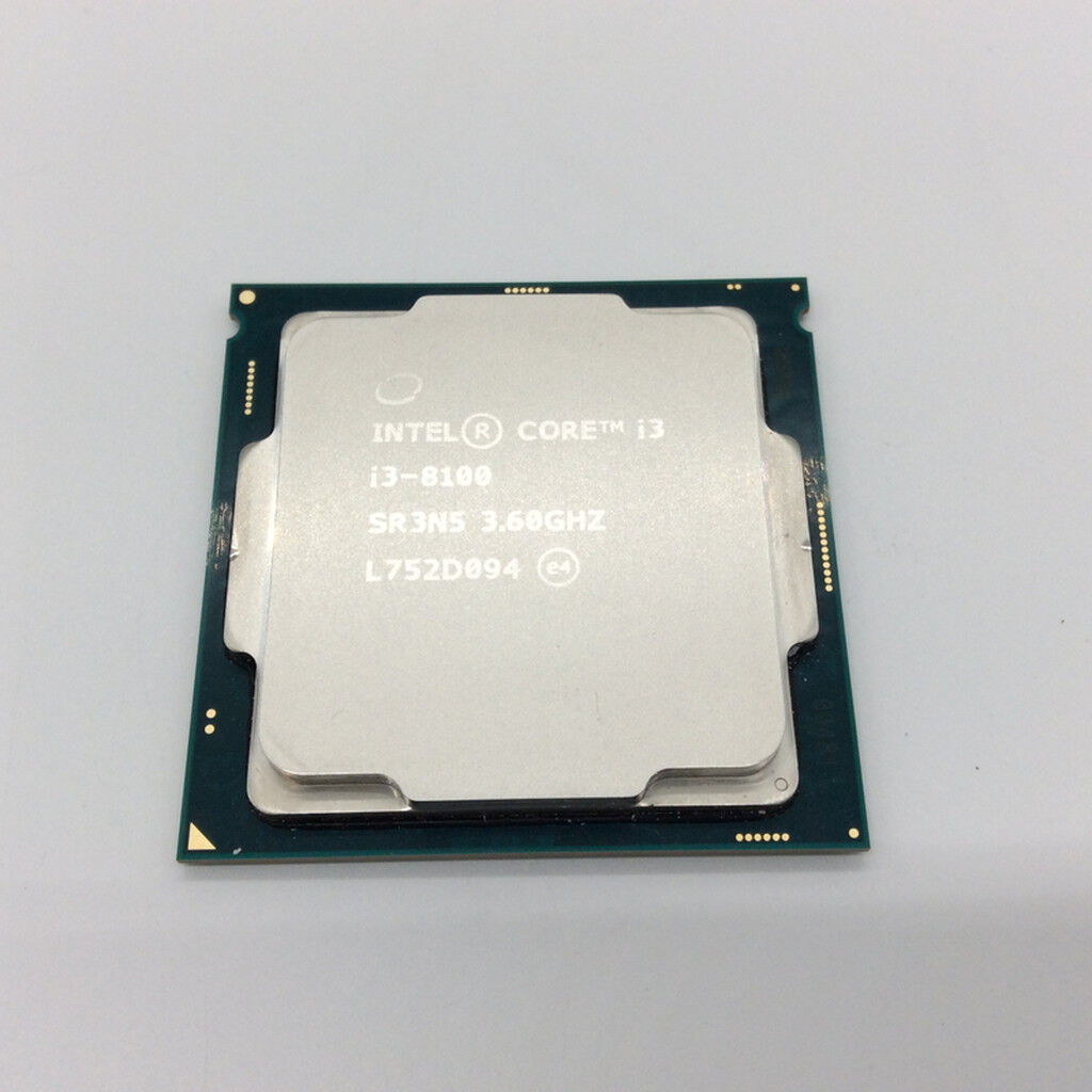 中古 INTEL Core i3 8100 (1151/3.60GHz/6M/C4/T4) 136202 （342199