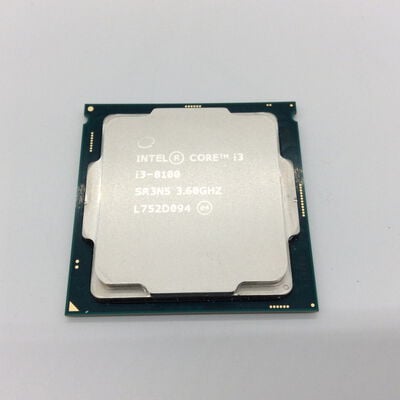 【浜松店】中古  INTEL Core i3 8100 (1151/3.60GHz/6M/C4/T4) 136202 