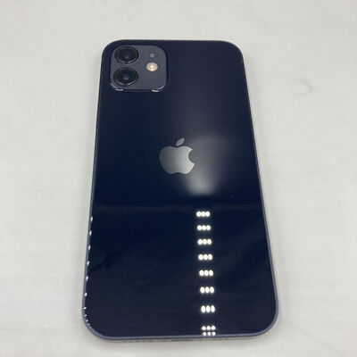 【熊本浜線店】中古  【SIMロック解除済み】【au】Apple iPhone12 6.1インチ 128GB (ブラック) MGHU3J/A 155544 