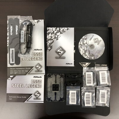 【長野稲里店】中古  ASRock B550 Steel Legend (B550 AM4 ATX DDR4) 142936 