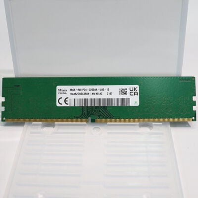 【札幌店】中古  PC4-25600 16GB デスクトップ用(DDR4-3200) 140728 
