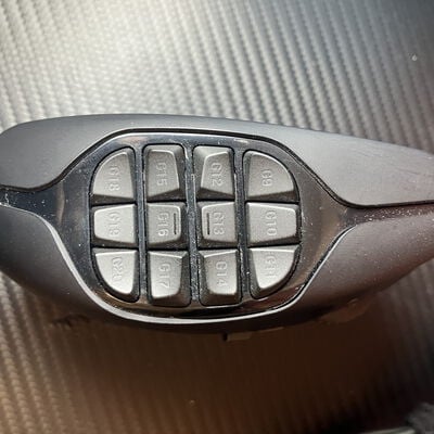 【富士青葉店】中古  ﾛｼﾞｸｰﾙ G600r (8200dpi MMO ﾚｰｻﾞｰ 黒) 129211 