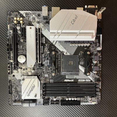 【富士青葉店】中古  ASRock B550M Pro4 (B550 AM4 mATX DDR4) 142938 