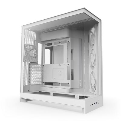 NZXT  H9 FLOW RGB CM-H92FW-R1 (E-ATX ガラス ホワイト) 