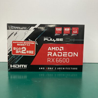 【神戸・三宮店】中古  SAPPHIRE PULSE AMD RADEON RX6600 GAMING 8GB GDDR6 3430005810 