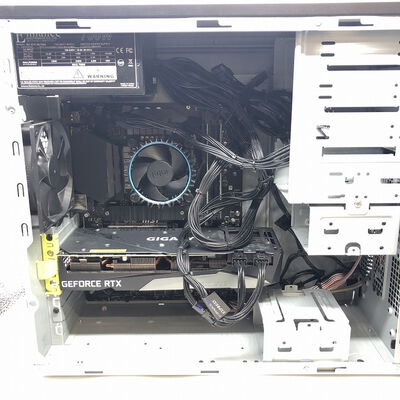 【宇都宮鶴田店】中古  iiyama　IStDXs-R069-A124-NASXB(i5 12400/32GB/SSD2TB/RTX3060Ti/W11H) 5280001848 