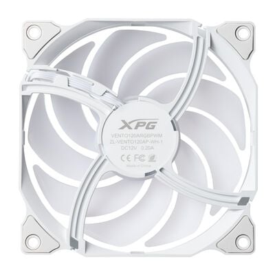 ADATA  VENTO 120 ARGB PWM VENTO120ARGBPWM-WHCWW (120mm ホワイト) 