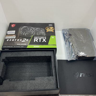 【秋葉原本店】中古  MSI GeForce RTX 3060 VENTUS 2X 8G OC (RTX3060 8G) 175495 
