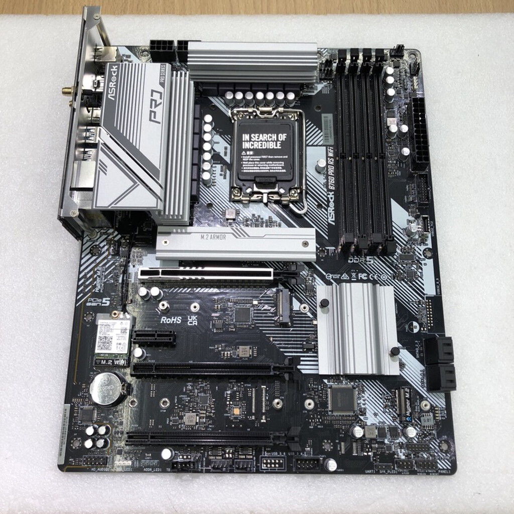 中古 ASRock B760 Pro RS WiFi(B760 1700 ATX DDR5) 167287 （328660