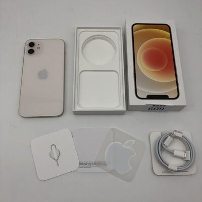 【大分店】中古  Apple iPhone12 6.1インチ 64GB (ホワイト) 国内版SIMロックフリー MGHP3J/A 143736 