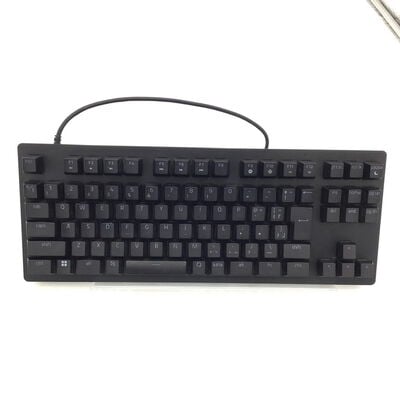 【白山FM松任店】中古  ゲーミングキーボード＋リストレスト Huntsman V2 Tenkeyless - Linear ブラック RZ03-03941000-R3J1 4950001645 