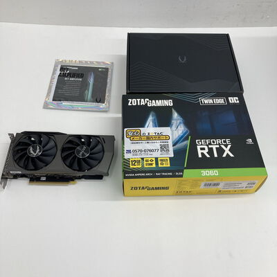 【福山ココローズ店】中古  ZOTAC ZT-A30600H-10M (RTX3060 12GB) 144778 