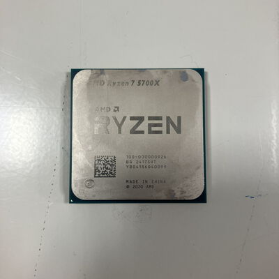 【大宮店】中古  AMD Ryzen 7 5700X (AM4/3.4GHz/36M/C8/T16/65W) 150182 