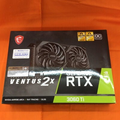 【なんば店】中古  MSI GeForce RTX 3060 Ti VENTUS 2X OC (RTX3060Ti 8GB) 144193 