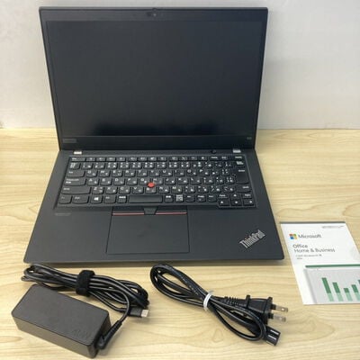 【博多店】中古  LENOVO ThinkPad X13 (AMD Ryzen 5 Pro 4650U 2.10GHz/32GB/SSD256GB/-/オンボード/13.3/1920x1080/Wi-Fi/WEBCAM/W11P/Microsoft Office Home and Business 2024) 184183 