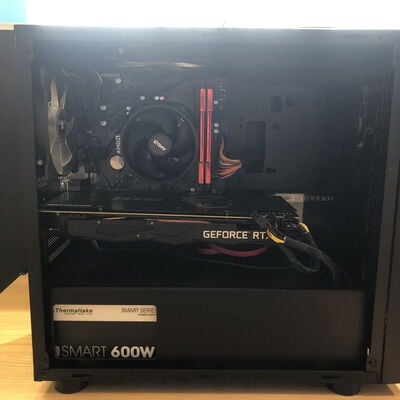 【甲府飯田店】中古  自作パソコン(Ryzen 5 3500/16GB/SSD128GB/HDD1TB/RTX2070) 4720001391【8/14価格改定!】 