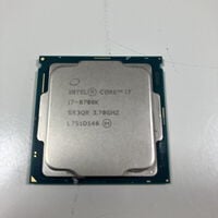 中古  INTEL Core i7 8700K (1151/3.70GHz/12M/C6/T12) 136197 
