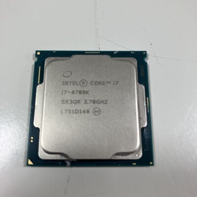 【大宮店】中古  INTEL Core i7 8700K (1151/3.70GHz/12M/C6/T12) 136197 