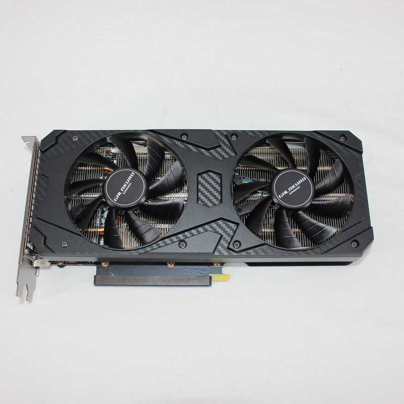 中古 玄人志向 GALAKURO GAMING GG-RTX3060Ti-E8GB/DF/LHR