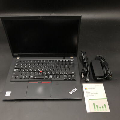 【徳島住吉店】中古  Lenovo ThinkPad T14s MSO (INTEL Core i7 10610U 1.8GHz/16GB/新品SSD512GB/-/オンボード/14/1920x1080/Wi-Fi/WEBCAM/W11P64/MicrosoftOffice H&B 2024付) 182738 