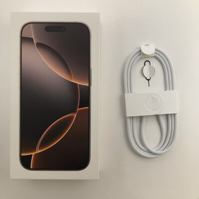 【佐賀南部バイパス店】中古  【国内版SIMフリー】Apple iPhone16 Pro 128GB デザートチタニウム MYMX3J/A 170274 
