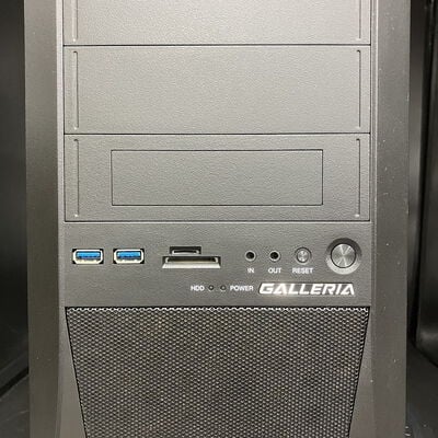 【新潟店】中古  THIRDWAVE GALLERIA ZZ(Core i9-9900K/32GB/SSD500GB/なし/RTX2080Ti 11GB/W10H) 3290006564 