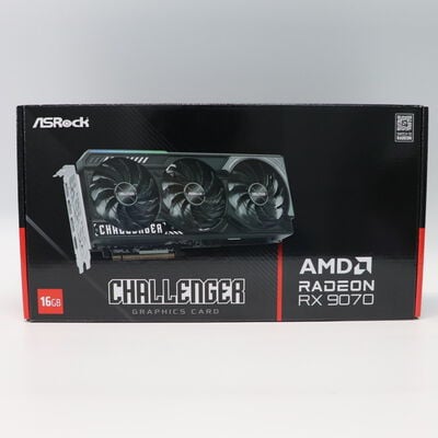 【札幌店】中古  ASRock RX9070 CL 16G Challenger (RX9070 16G) 176953 