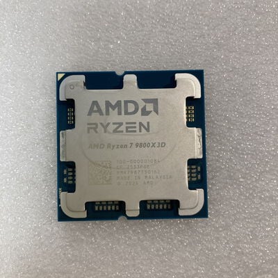 【富山本郷店】中古  AMD Ryzen 7 9800X3D (AM5/4.7/104M/C8/T16/120W) 172566 