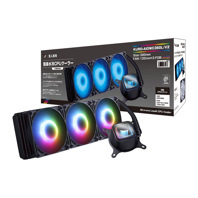 玄人志向 KURO-AIOWC360L/V2 ｜ パソコン通販のドスパラ【公式】