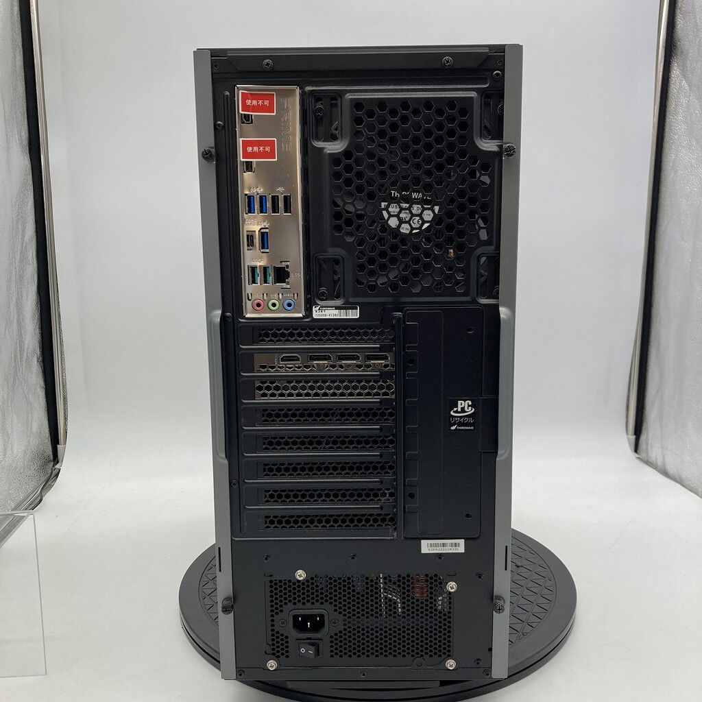 中古 GALLERIA XA7C-R36T(i7 12700/16GB/SSD1TB/RTX3060Ti/W11H
