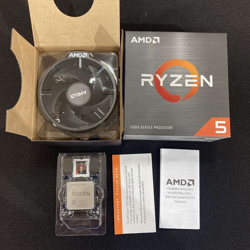 中古 AMD Ryzen 5 5600X (AM4/3.7/35M/C6/T12/65W) 143916 （404605