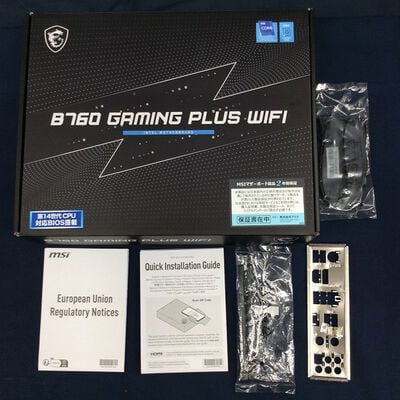 【川崎店】中古  MSI B760 GAMING PLUS WIFI (B760 1700 ATX DDR5) 167282 