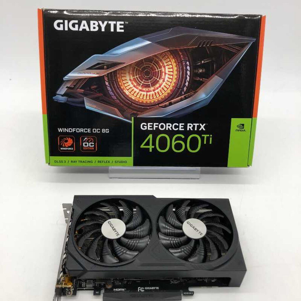 【ドスパラ中古】GIGABYTE RTX 4060 Ti 8GB 中古 GIGABYTE GV-N406TWF2OC-8GD (RTX4060Ti 8G) 4640002777 （353308