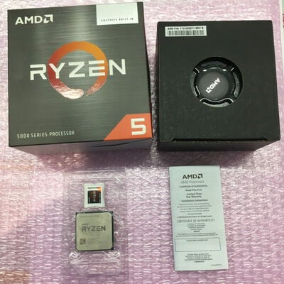 【博多店】中古  AMD Ryzen 5 5600G (AM4/3.9GHz/19M/C6/T12/65W) 146740 