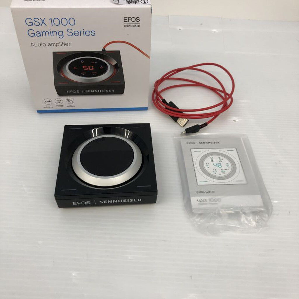 中古 EPOS ゼンハイザー ゲーミング&PCオーディオアンプ GSX 1000